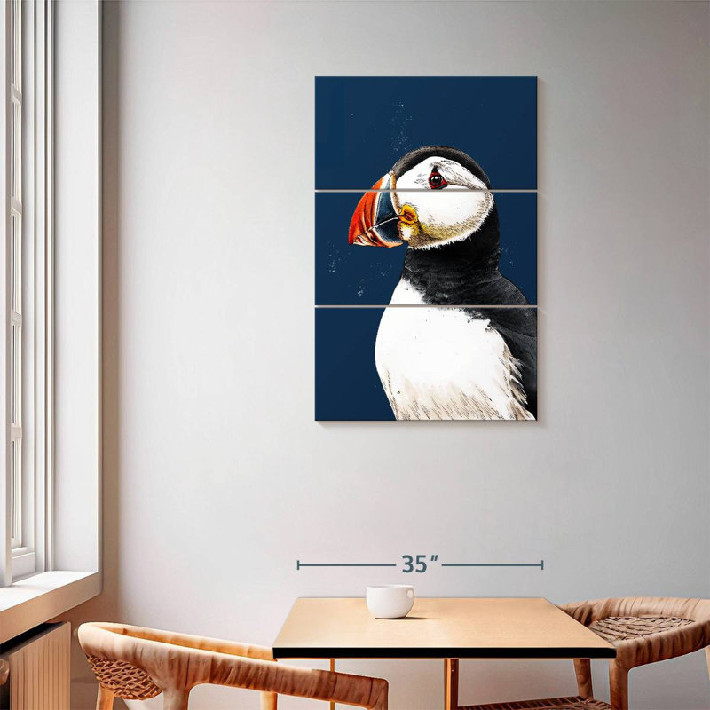 Brampt Clive The Puffin, 57" H x 36" W