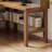 Burlywood L-Shaped Solid Wood desks-108600564-108600563