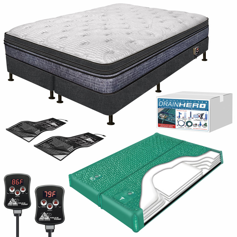 Matelas pour lit d'eau 28 po, Roi de Californie