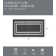 Double Border Machine Tufted Performance Dark Gray/White Rug