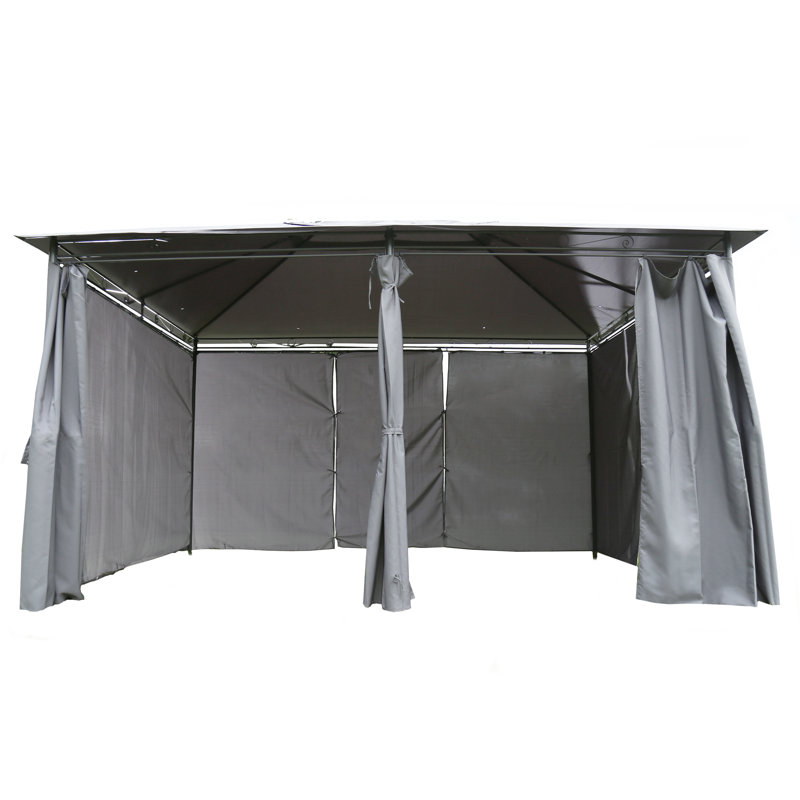 Abdul-Wahhab 3m X 4m Steel Patio Gazebo