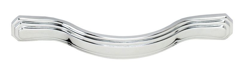 Geometric Arch Pull, Polished Chrome
