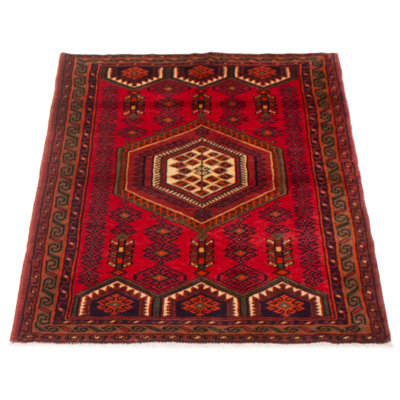Konya Anatolian Red Rug 3'5" x 4'9"