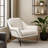 Recie Lounge Chair With Toughened Iron Frame-153846216