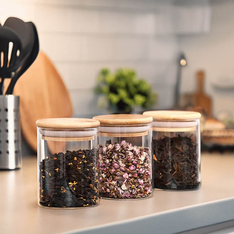 Breit Glass Jar - Set of 12