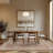 8' x 10' Vintage Brick Machine Washable Area Rug with Non-Slip Backing for Living Room