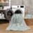 GLN Rugs Stain Resistant Machine Washable Area Rug-Vintage Persian Boho Distressed Aesthetic-Non-Slip Backing-Indoor Floor Home Decor for Bedroom Kitchen Living & Dining Room, Cream/Gray-747206821