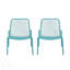 Chaises d'extérieur empilables KINCAID avec structure en métal durable, pour un patio moderne et un design peu encombrant.-2060589167