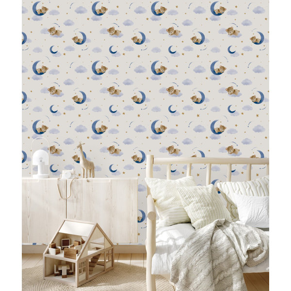 Zoomie Kids 25" W Peel and Stick Wallpaper Tile - Wayfair Canada