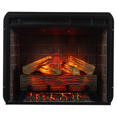 Uptown Infrared Electric Fireplace Insert Heater, Compatible with Alexa & Google Home, Multi-Flame Colours, Remote Control