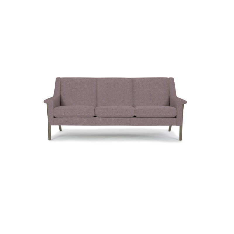 Arlo Sofa, Driftwood, Stone Polyester Blend
