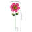 Flower Spinner Stake - Pink