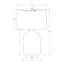 Lighting, 24 po, lampe de table, céramique noire, abat-jour beige, contemporain