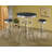 Mallouk Swivel Upholstered Counter Stool with Metal Frame-742279887