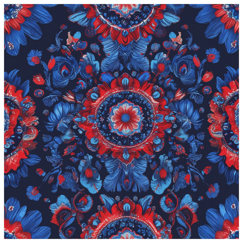 Tapis de bain Mandala, 24in W x 17in L