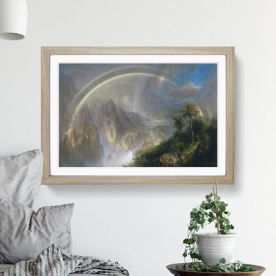 Rainy Season in the Tropics by Frederic Edwin Church - Picture Frame Painting