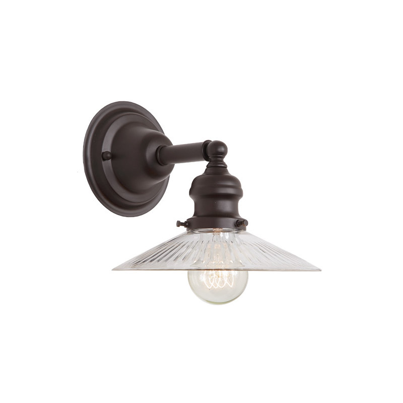 Shumway Armed Sconce, Oil Rubbed Bronze, Gray