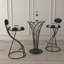 Ensemble de 2 tabourets de bar rembourrés en forme de S-118472616-118472620