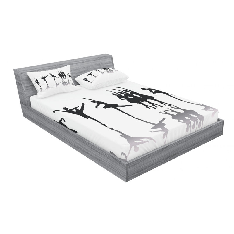 Microfiber Sheet Set, Full Sheet Set with Fitted Sheet