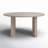 Aruna Oak Round Dining Table
