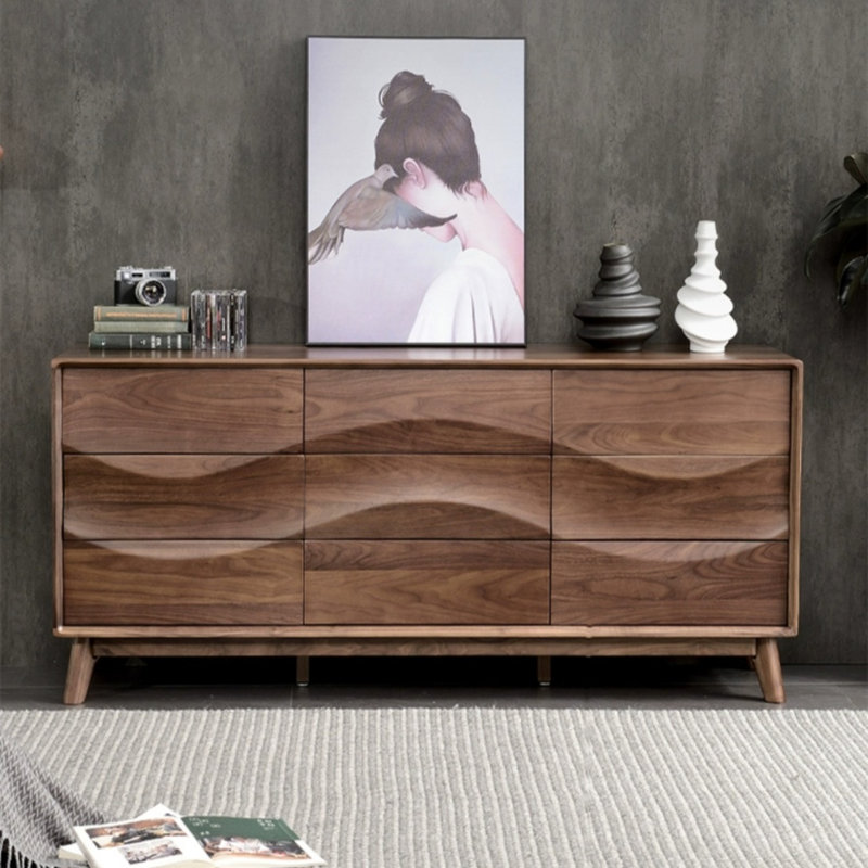 Josalynn 62.9'' Solid Wood Sideboard