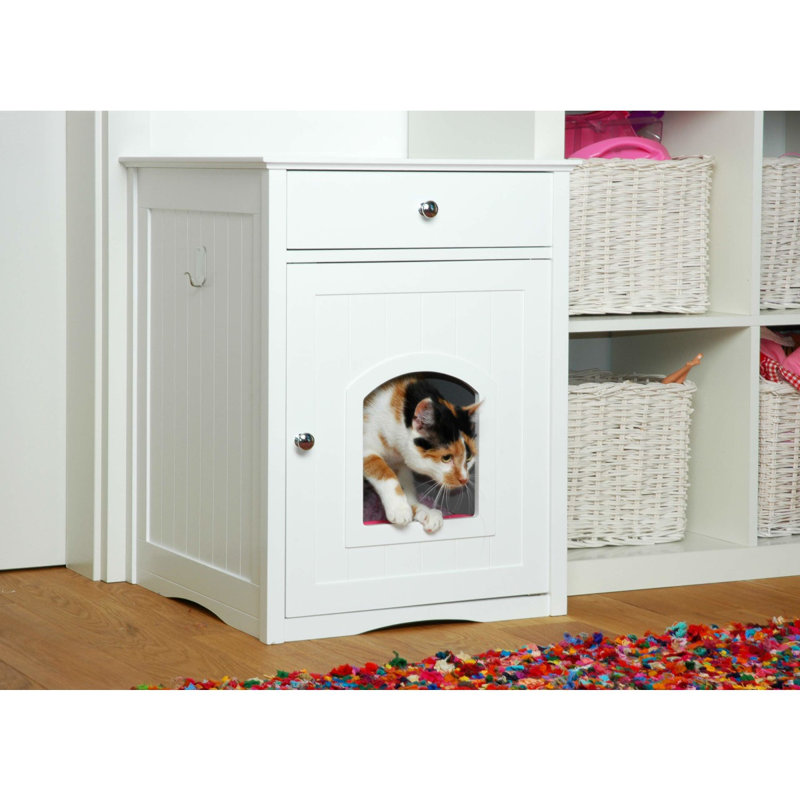Crossley Wood Enclosed Litter Box Housing