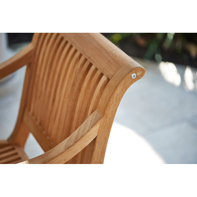 Palm Teak Patio Dining Chair