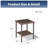 Outdoor Wicker Side Table,22X18x18 Inch All Weather Rattan Small Patio Table Square End Table For Pool Balcony Deck Porch Lawn Backyard-294524874