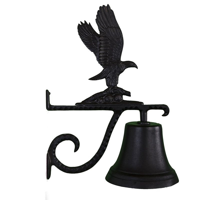 Cast Eagle Bell, Black