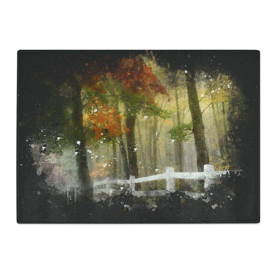 Autumn Forest Vol.6 Paint Splash Chopping Board