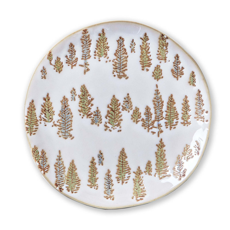 Aspen White Appetizer Plate
