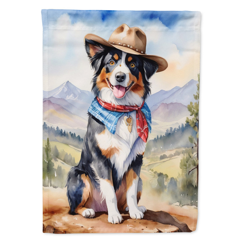Drapeau Cowboy Welcome Garden, Berger australien