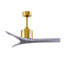 Mollywood - 42" Ceiling Fan - Textured Bronze Finish - Matte Black Blades-465038777-465838809-413141963
