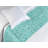 Ambesonne Turquoise Bed Runner Modern Triangles Turquoise Teal-106930398