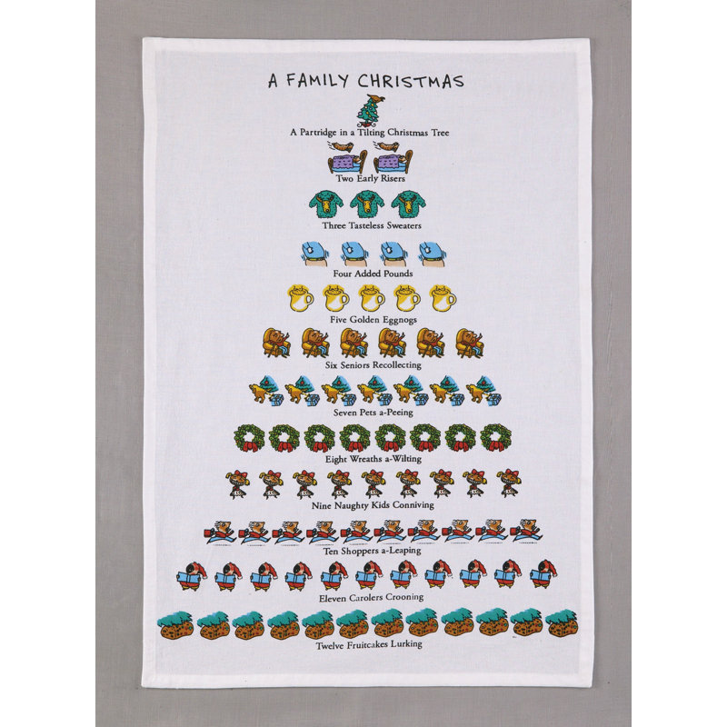 Serviette de cuisine A Family Christmas