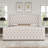 DuJuan Deep Button Tufted Upholstered Queen Bed with Nailhead Trim Wingback Headboard, Cream-1309341029-1309341027