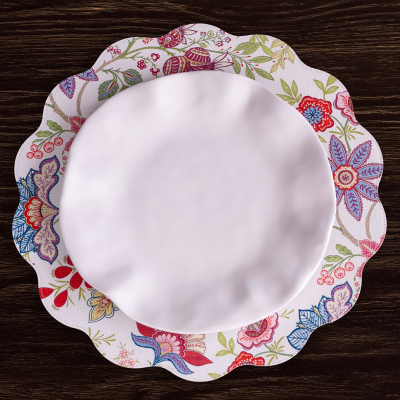 Vida Vinyl Round Placemats