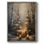 «Christmas Holiday Art Dxxxi», reproduction d'art encadrée - bois massif-224151556