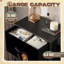 Commode pour chambre à coucher avec 4 tiroirs de rangement Whisky Glass Ice Cubes Splashing Amber Liquor