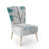 Floral White Polyester Blend 5 selected