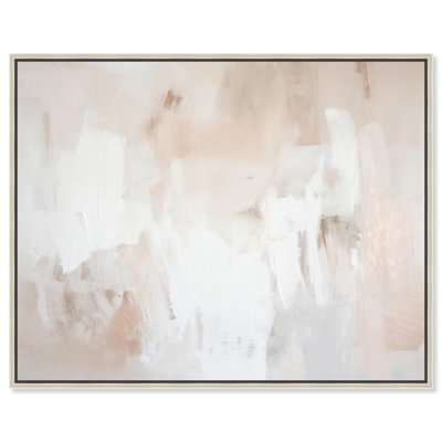 Opalescent Hues III Canvas Muted Neutral Art by Art Remedy