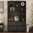 78.7'' H x 47.2'' W Wood Display Case with Drawers-92616381