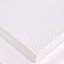 Surmatelas hypoallergénique en mousse viscoélastique gélifiée 3 po avec housse de refroidissement amovible-1511270360