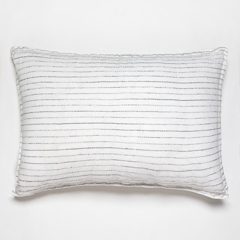 Reimus Linen Sham, White, Standard