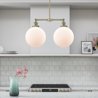 2 - Light Kitchen Island Pendant