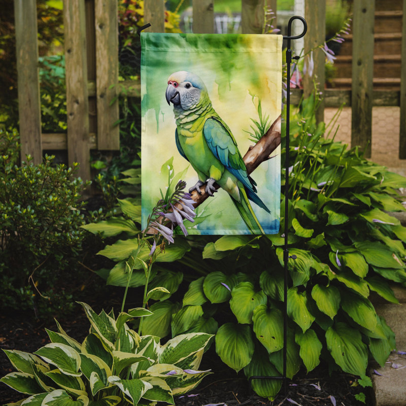 Drapeau de jardin, Moine perruche