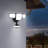 1 3 Head Weather Resistant Outdoor Security Light with Night Light-114325615