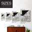«Tiles & Texture Abstract Angles II», reproduction encadrée - bois massif