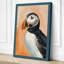 Puffin Portrait Boho - Wrapped Canvas-1003235456-1003235581