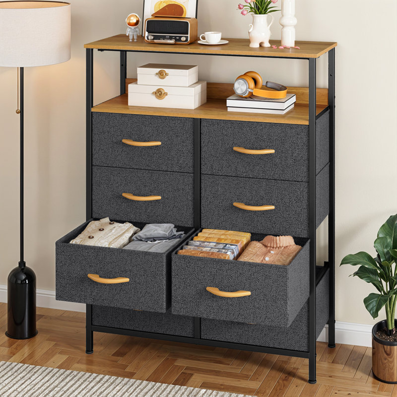 17 Stories Chest Of Drawers Bedroom Drawers With 8-Drawer
